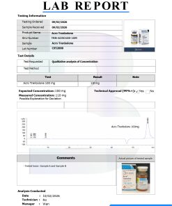 Alternative view of Trenbolone Acetate 100