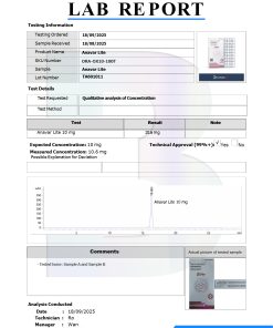Alternative view of Anavar Lite 10mg (100 Tablets)