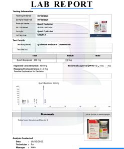Alternative view of Quant® Equipoise 300